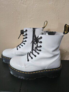 Dr. Martens - Jadon Boot Smooth Leather Platforms Size 6